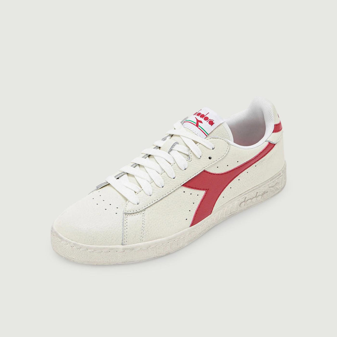 SNEAKERS GAME L LOW WAXED BIANCO ROSSO 501 178301C5147 DIADORA 