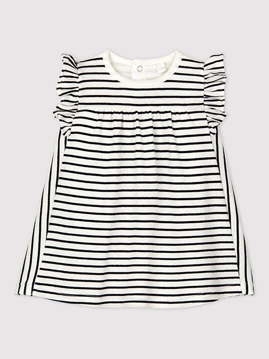 ABITO BODY A RIGHE MARINIERE A03OJ 01 PETIT BATEAU 