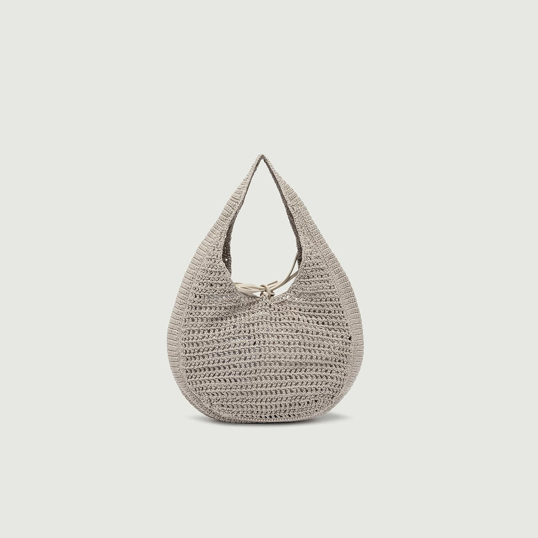BORSA HOBO EUFORIA ALL' UNCINETTO color PERLA BS 10816 SMCRH 0382 GIANNI CHIARINI 