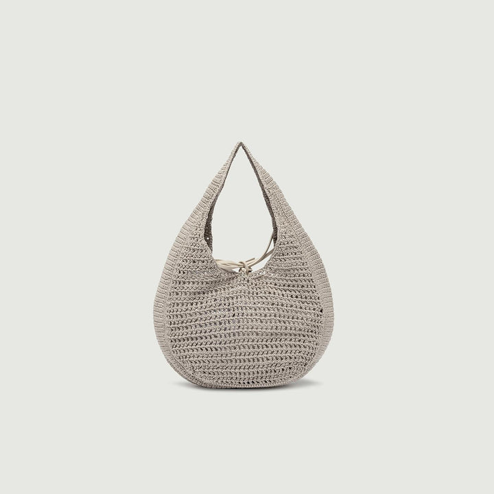 BORSA HOBO EUFORIA ALL' UNCINETTO color PERLA BS 10816 SMCRH 0382 GIANNI CHIARINI 