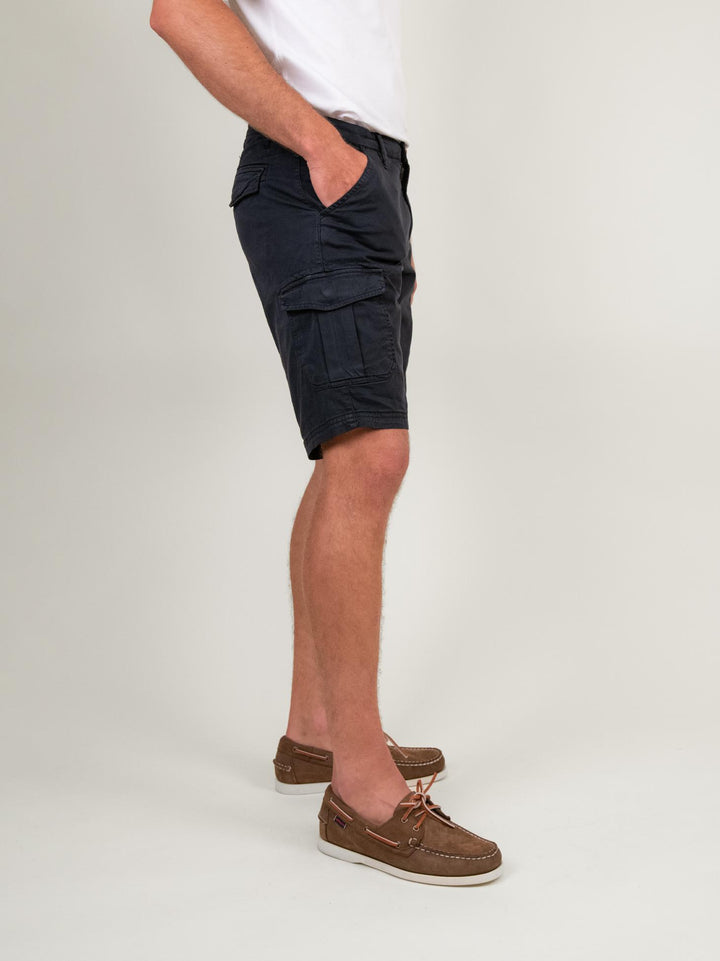 BERMUDA BLU NAVY CON TASCONI