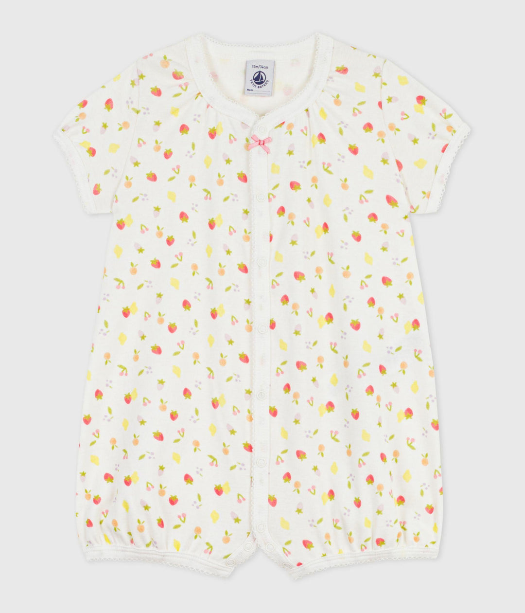 Pagliaccetto stampa motivo frutta A0FCQ 01 PETIT BATEAU 
