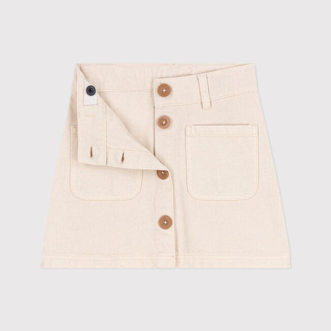 Gonna in denim Bambina A078Y 01 PETIT BATEAU 