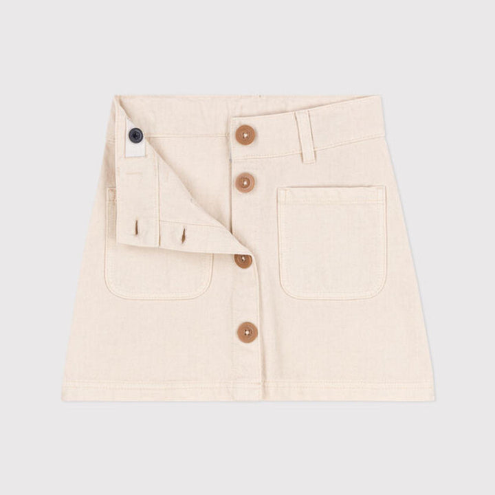 Gonna in denim Bambina A078Y 01 PETIT BATEAU 