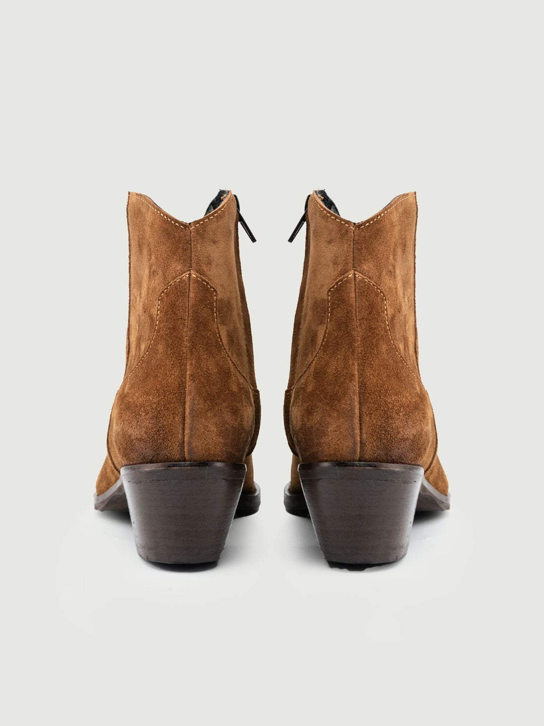 TEXANO IN PELLE SCAMOSCIATA COLOR TABACCO 1914 VELOUR-TABACCO ANDREA MORANDO 