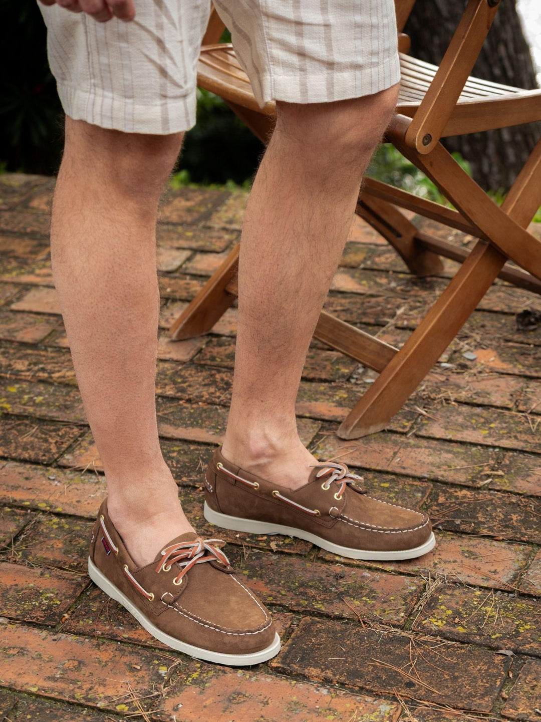 Mocassino Docksides Portland Nabuck marrone 7000GA0 ACO SEBAGO 