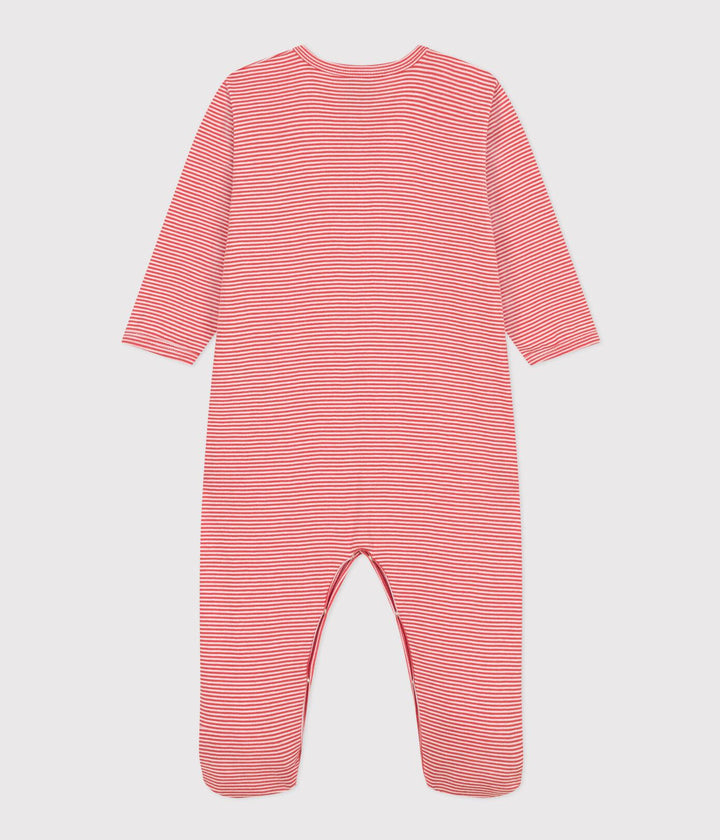 PIGIAMA BEBÈ IN COTONE MILLERIGHE A0846 01 PETIT BATEAU 