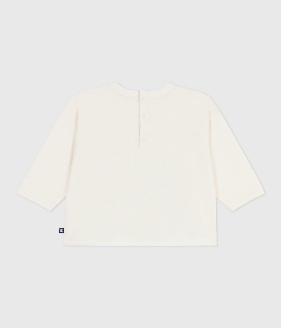Maglietta a maniche lunghe in cotone per neonati A0EDV 15 PETIT BATEAU 