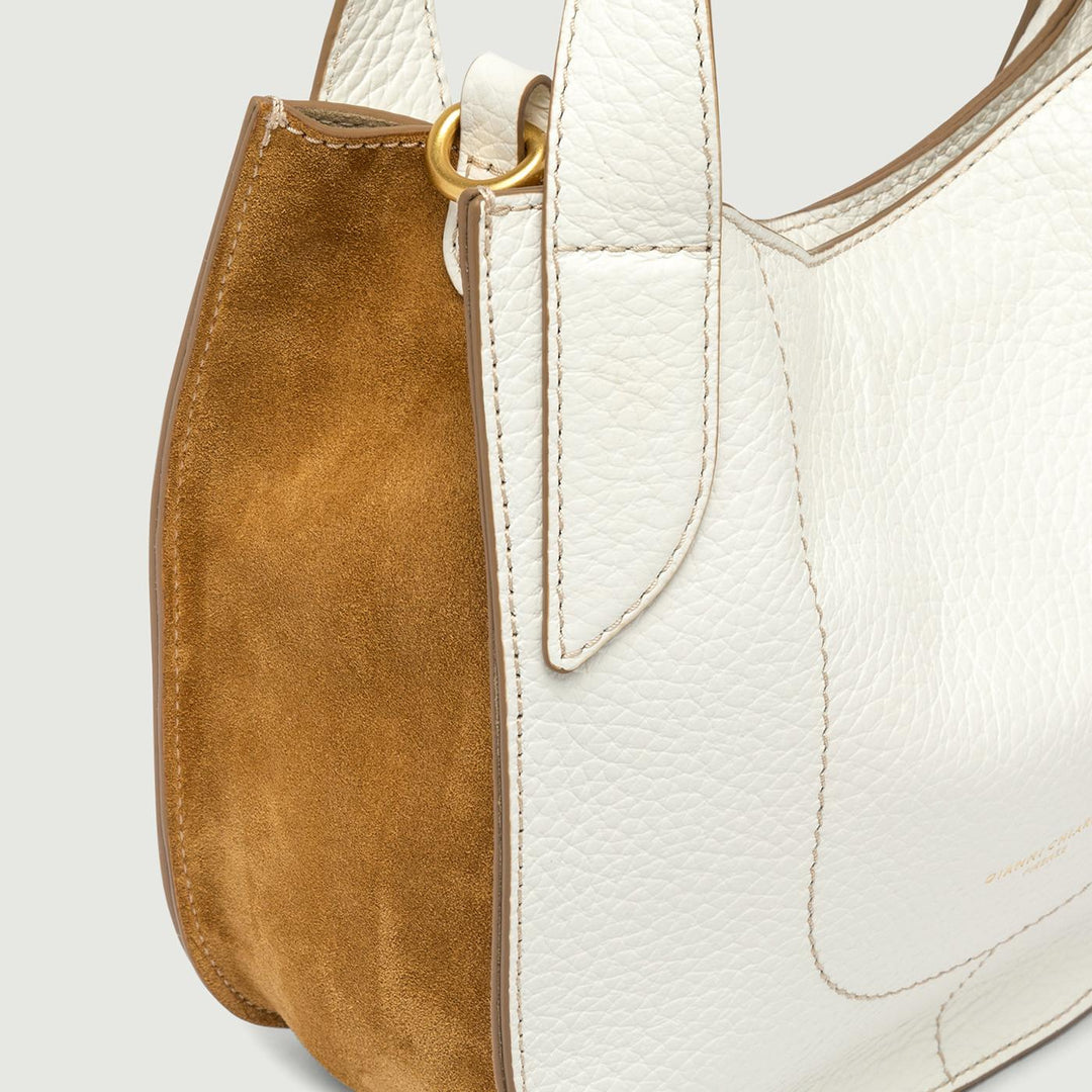 Borsa a mano Lucrezia in pelle bianca BS 10894 TKL-CM 11933 GIANNI CHIARINI 