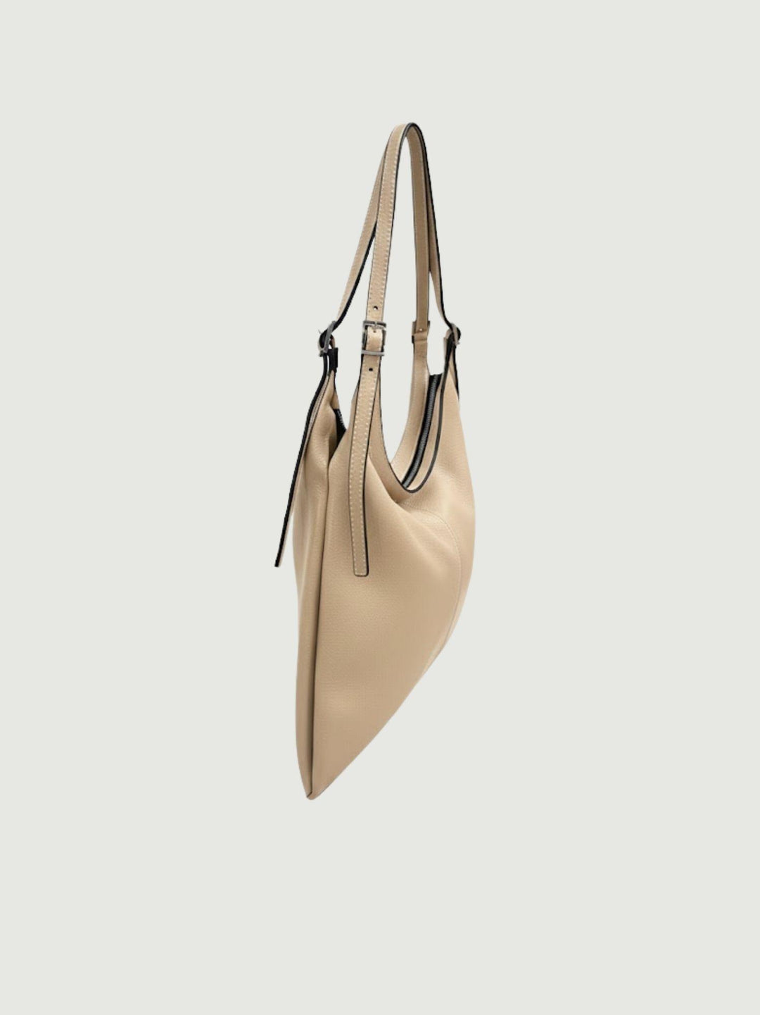 BORSA IN PELLE PENELOPE BIANCO LATTE PALOMA LATTE ANDREA MORANDO 