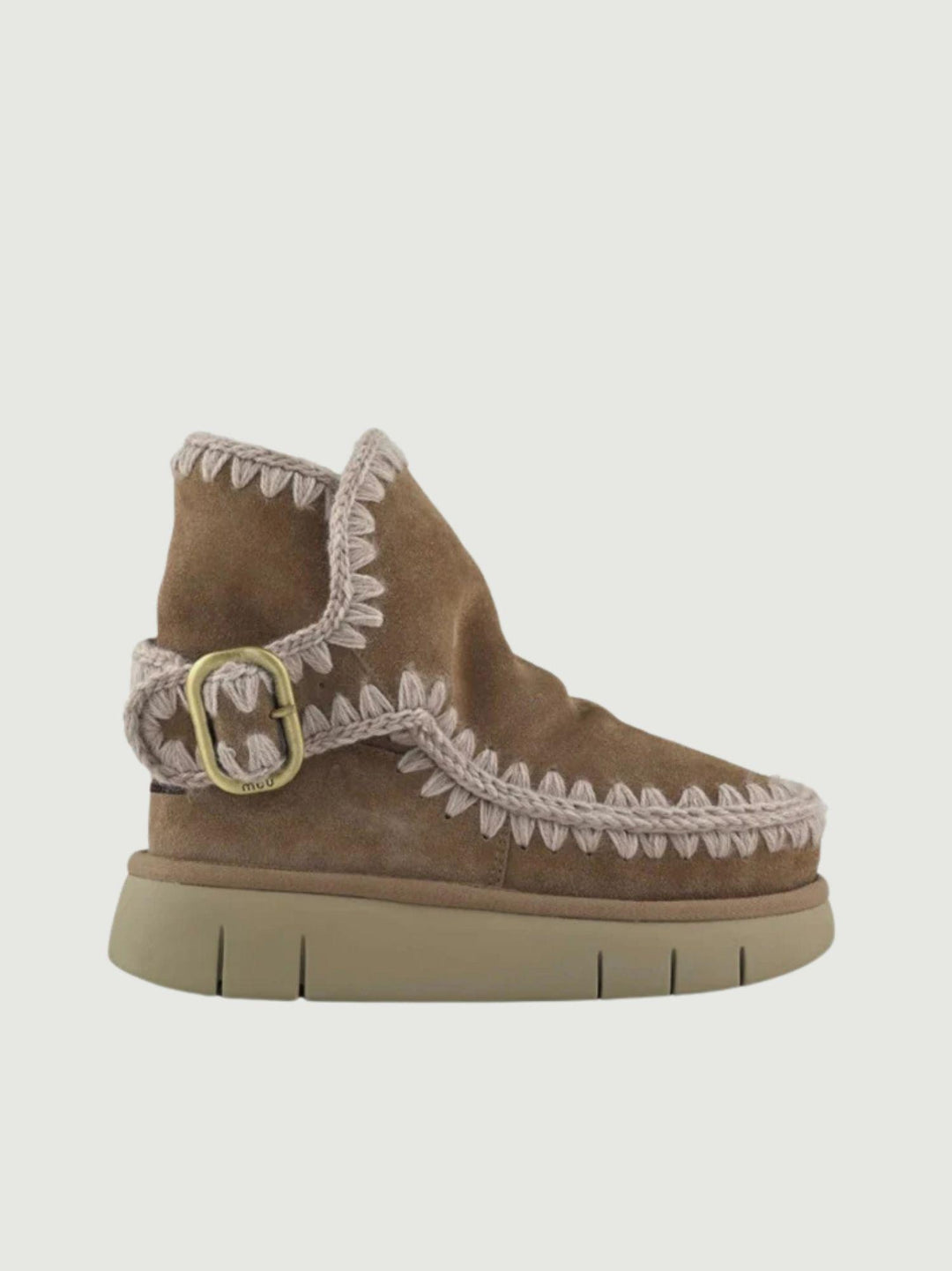 BOUNCE BOOT BUCKLE STRAP PINK BROWN 531020A PKBRO MOU 