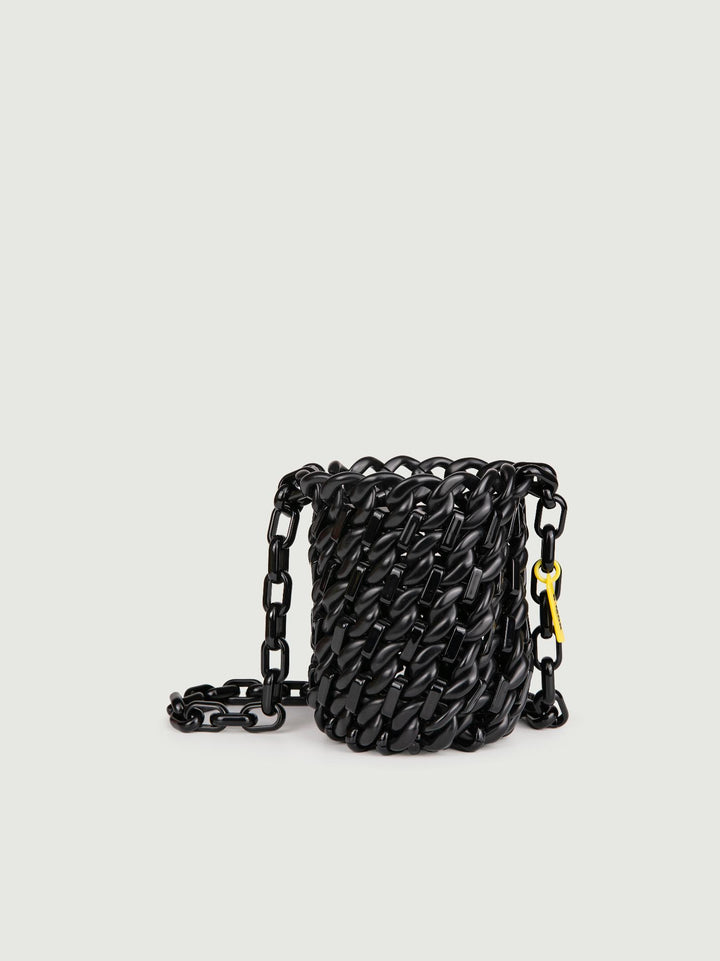 SECCHIELLO IN RESINA NERA "JAR" JAR NERO BIMOR 