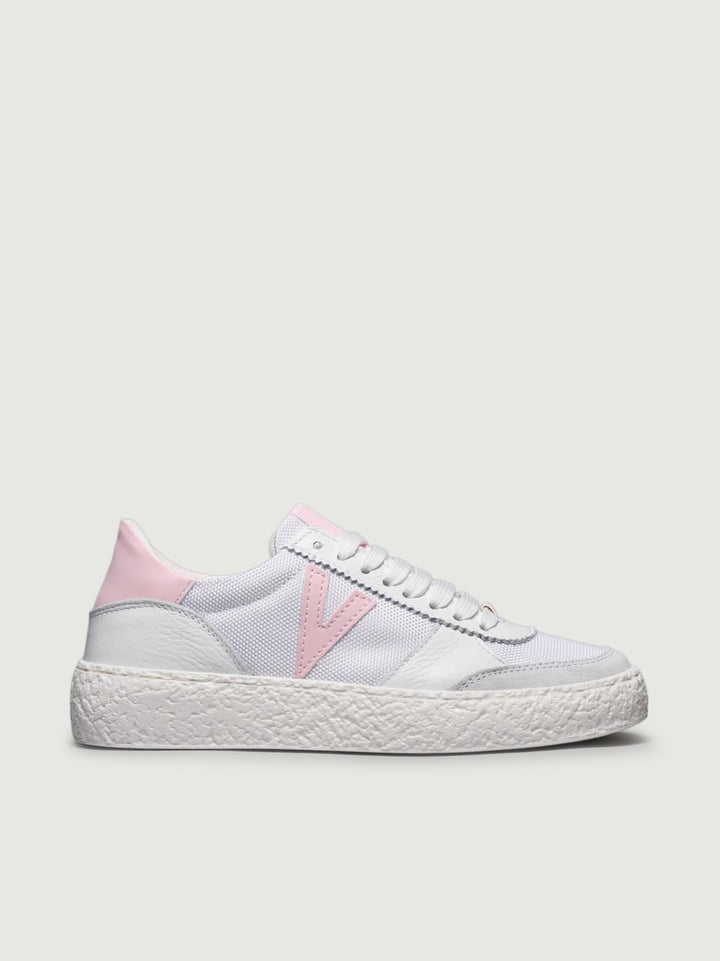 Sneaker Atena bianca e rosa SBITEK PI V2 