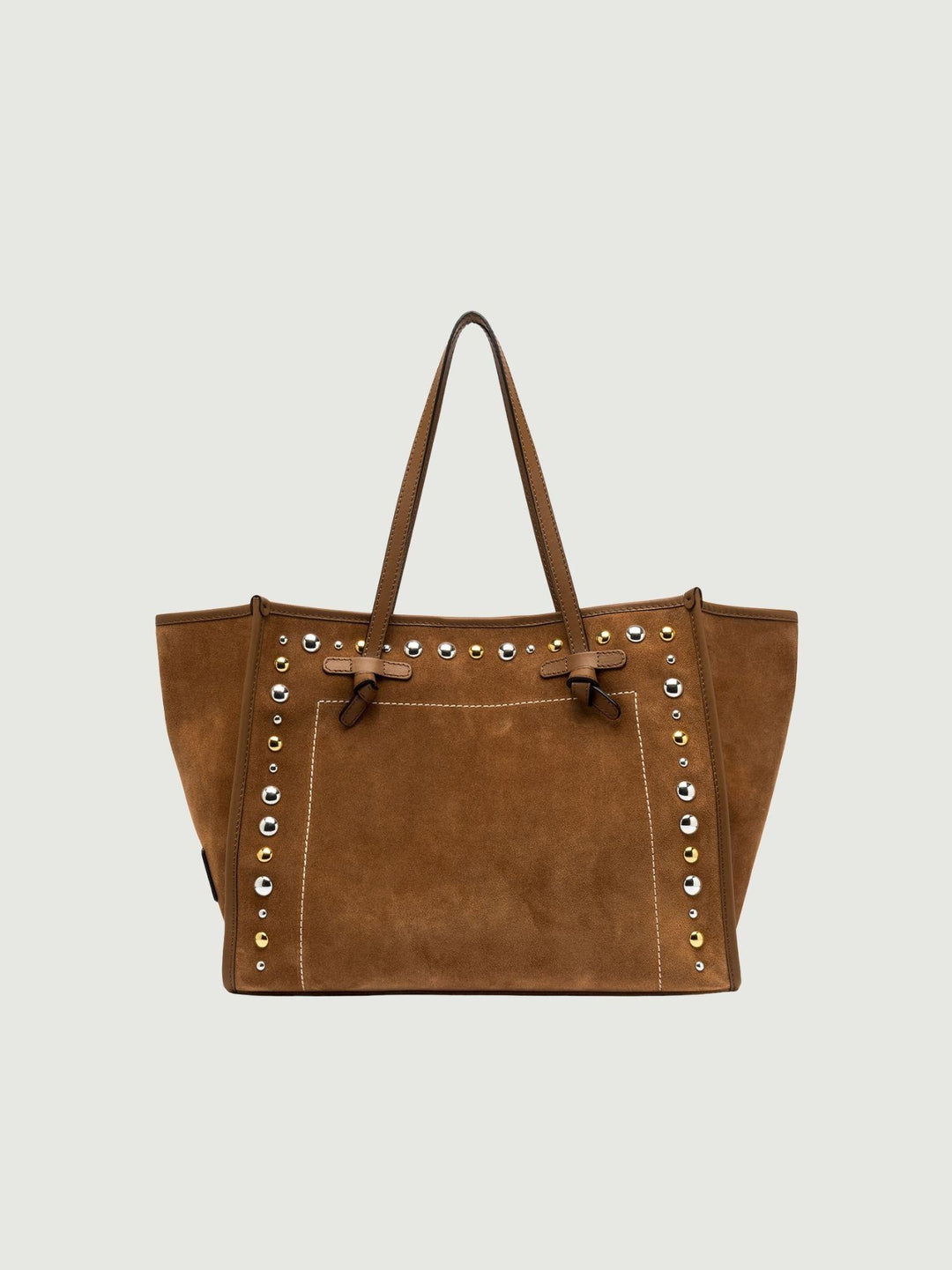 Shopping Marcella in camoscio con borchie BS 12400 TNGR 1478 GIANNI CHIARINI 