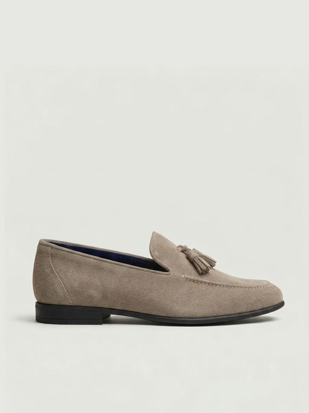 Mocassino Tassel Loafer in pelle scamosciata beige 2025 540 SAXONE 