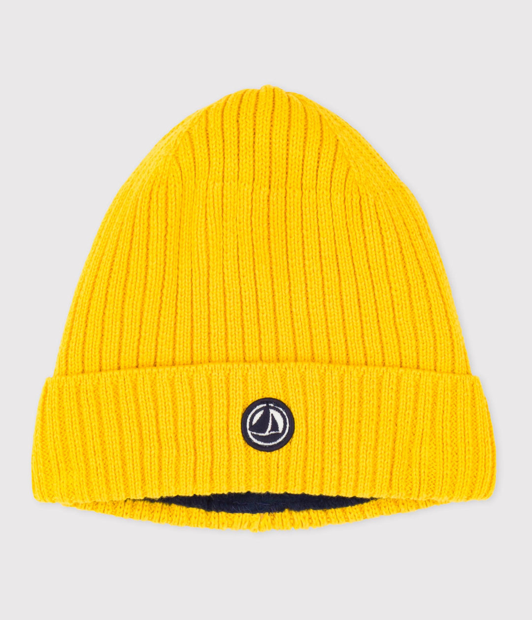 Cuffietta in maglia foderata in pile bambino A0DOD 02 PETIT BATEAU 