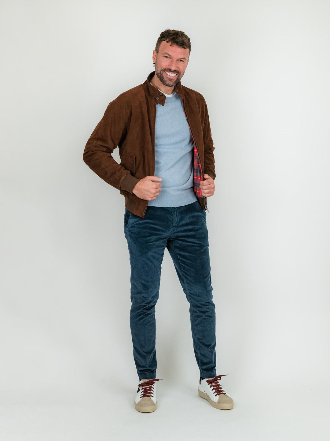 GIACCA G9 SCAMOSCIATA CUOIO BRCPS0939 711 BARACUTA 