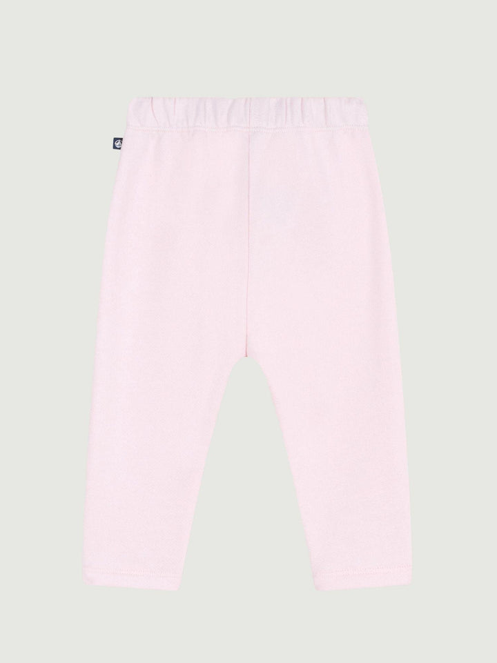 Joggers in cotone rosa A0FU9 05 PETIT BATEAU 
