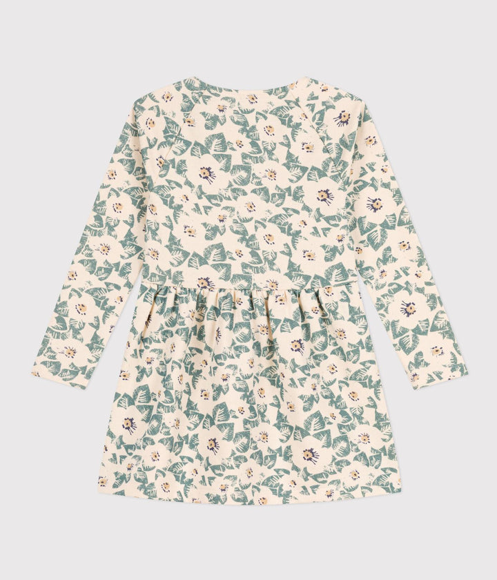 ABITO A MANICHE LUNGHE IN MOLLETON BAMBINA A08PA 02 PETIT BATEAU 