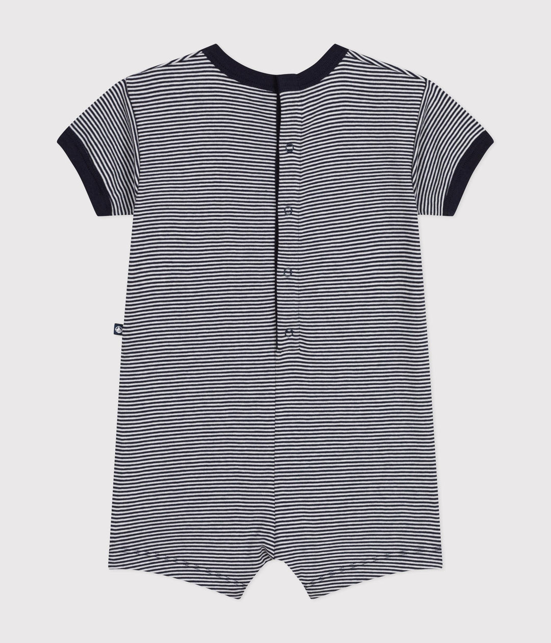 TUTINA CORTA IN JERSEY BEBÈ A0AJU 01 PETIT BATEAU 