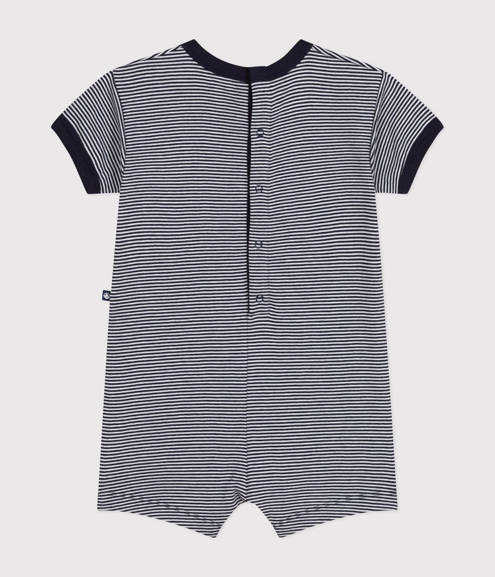TUTINA CORTA IN JERSEY BEBÈ A0AJU 01 PETIT BATEAU 
