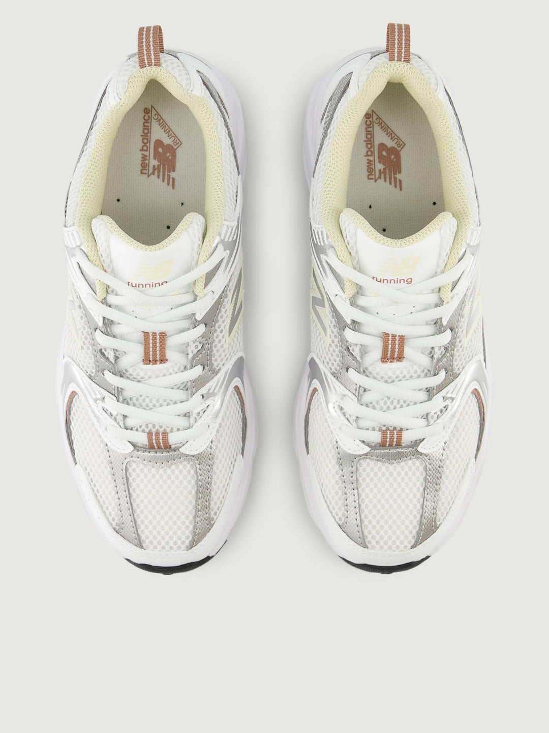 SNEAKER NEW BALANCE 530 BIANCO E ARGENTO MR530SGA D NEW BALANCE 