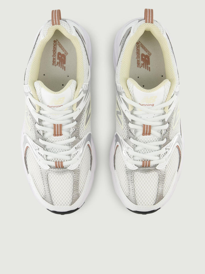 SNEAKER NEW BALANCE 530 BIANCO E ARGENTO MR530SGA D NEW BALANCE 