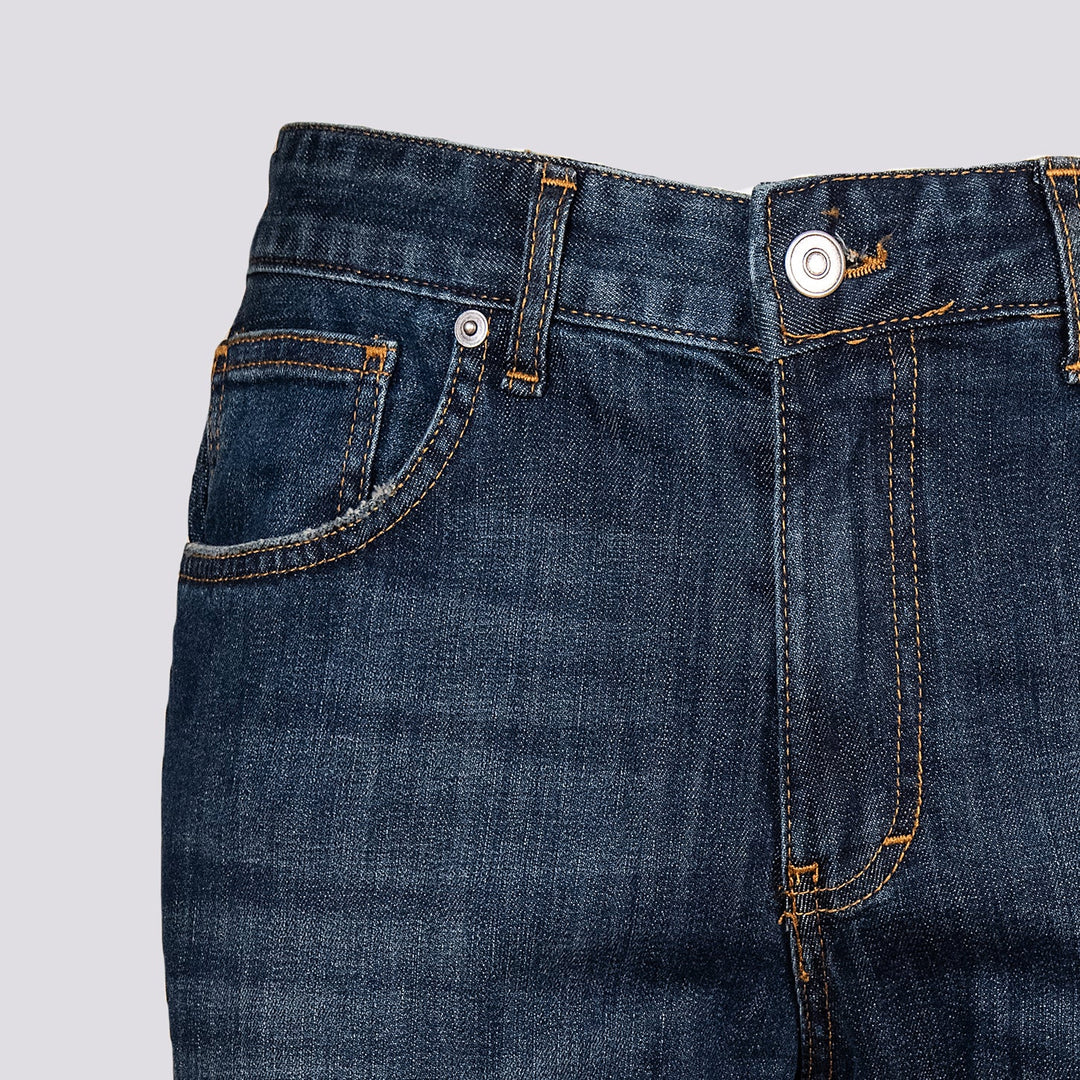 Jeans cinque tasche effetto sabbiato - Pantalone - Andrea Morando Boutique - 