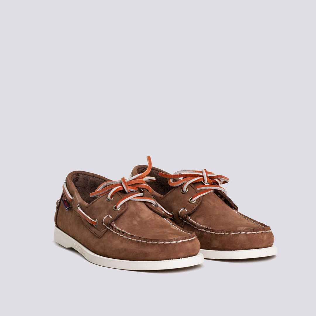 MOCASSINO DOCKSIDE DA BARCA IN NABUK - MOCASSINO - Andrea Morando Boutique - 2010088779215