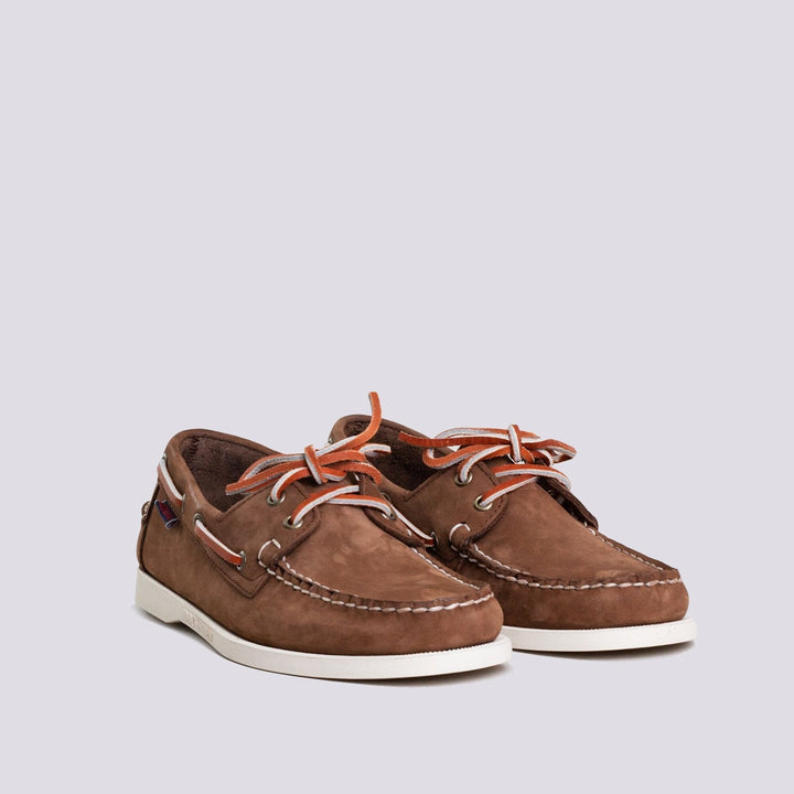 MOCASSINO DOCKSIDE DA BARCA IN NABUK - MOCASSINO - Andrea Morando Boutique - 2010088779215