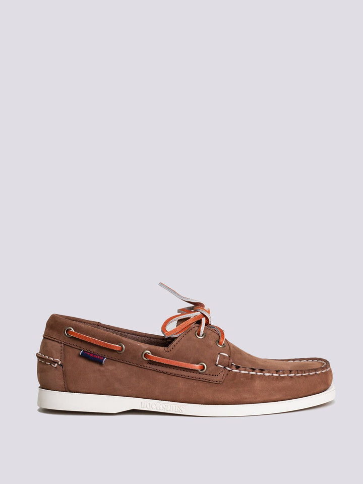 MOCASSINO DOCKSIDE DA BARCA IN NABUK - MOCASSINO - Andrea Morando Boutique - 2010088779215