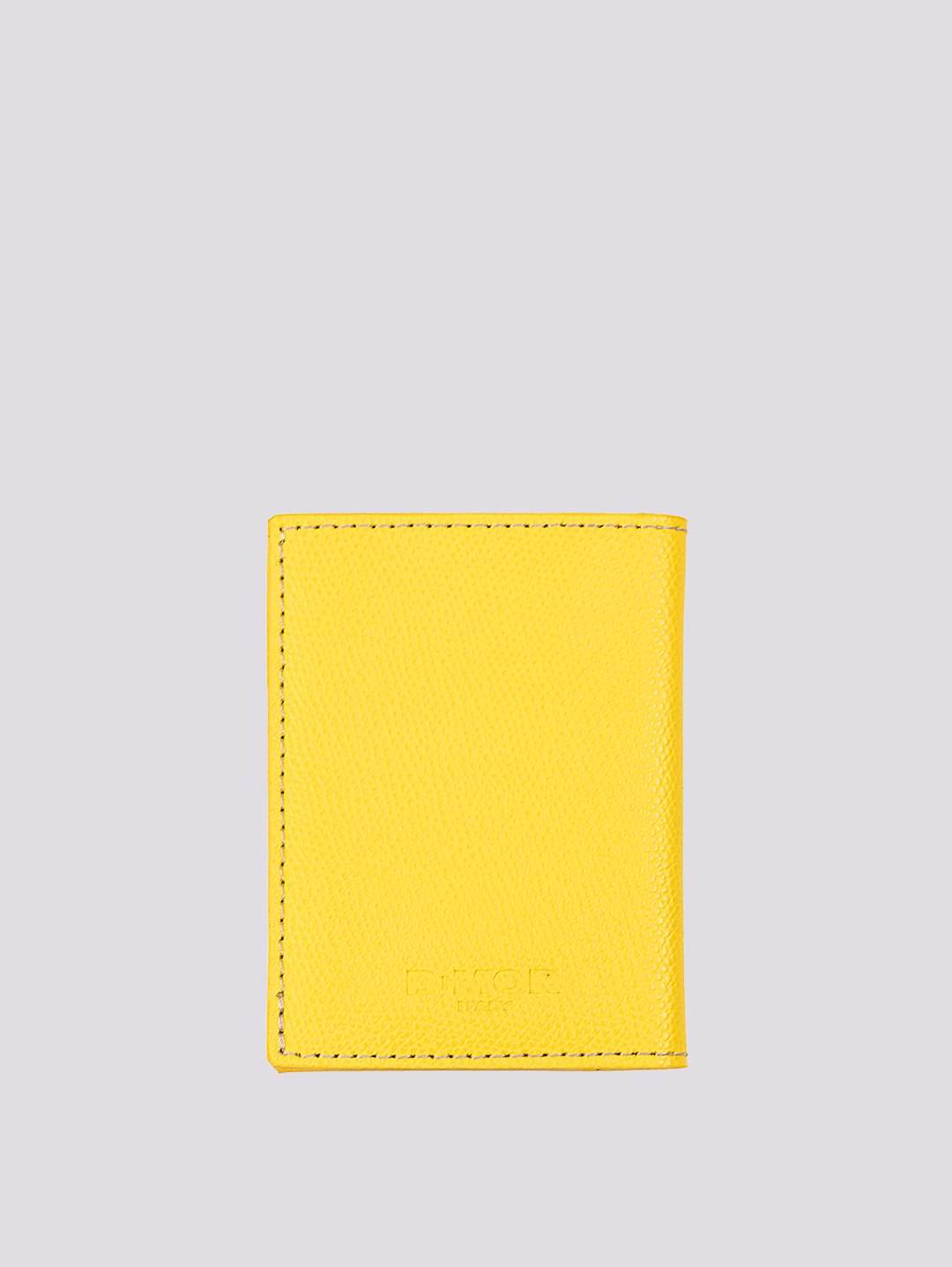 portafoglio in pelle giallo Spender