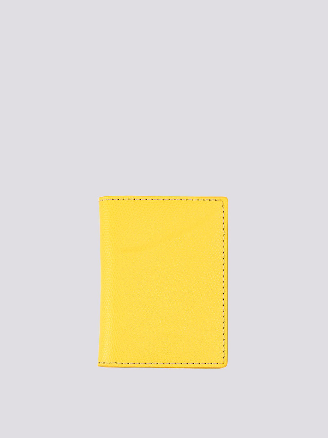 portafoglio in pelle giallo Spender